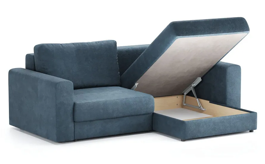 Диван угловой Ларсон 2М Nordic 78 сапфир - 3