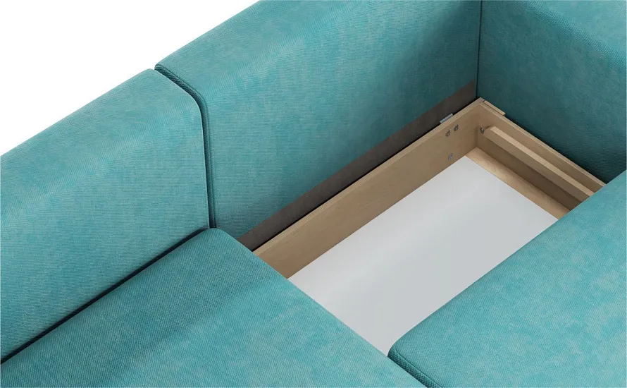 Диван Ларсон 3М Nordic 71 аквамарин - 6
